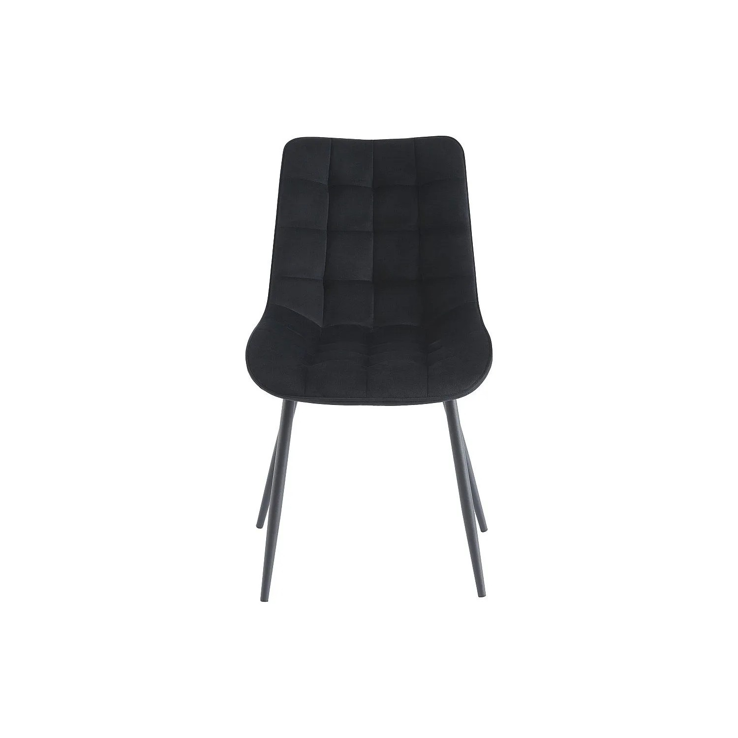 Vente-unique Stuhl Ollua Schwarz 49.5 cm