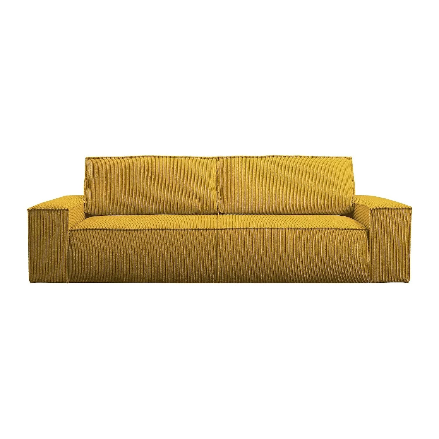 Vente-unique Schlafsofa Amelia Gelb 257 cm
