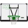Salta Basketballbrett Center, 115x75 cm, mit grünem Korb und Netz für Spiel & Spaß.