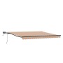 vidaXL Einziehbare Markise Mehrfarbig 450 x 300 cm Stoff 3330932_6