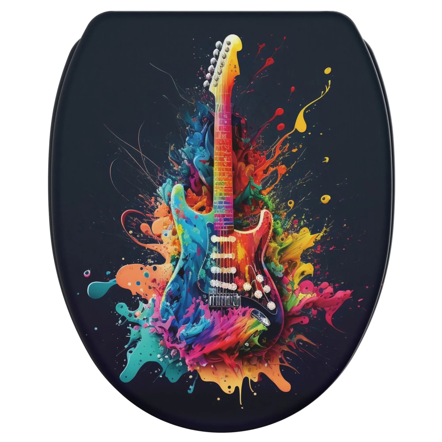 SANILO WC Sitz mit Absenkautomatik Top Fix Guitar