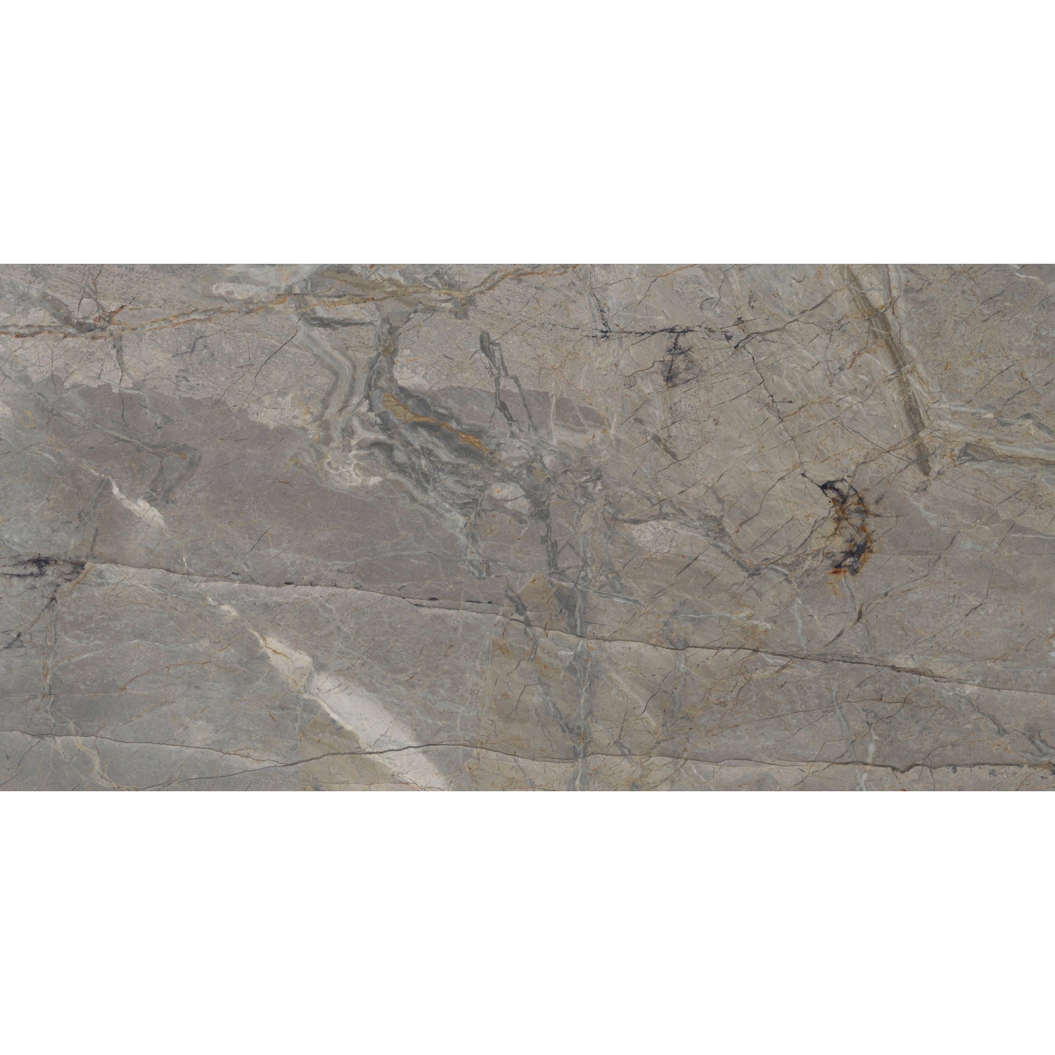 Bodenfliese Feinsteinzeug Saran Collins Glasiert Poliert 60 x 120 x 0,9 cm