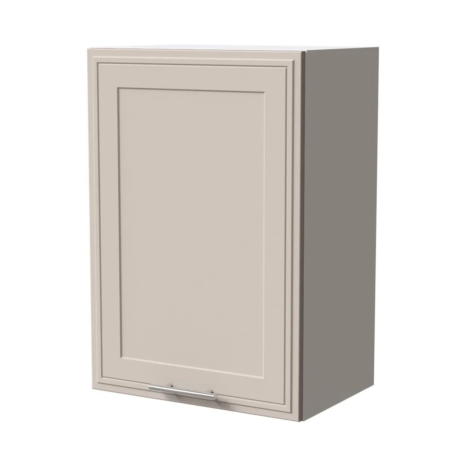 Feldmann-Wohnen Hängeschrank Salo W2/50 Weiß / Kaschmir Matt 50 / 32,5 / 72cm