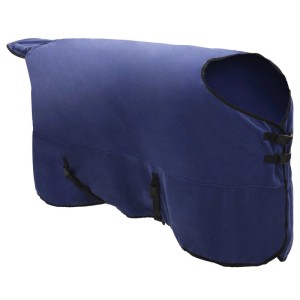 vidaXL Pferdedecke Marineblau Polyester 42013255
