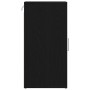 Schuhschrank in Schwarz Eichen-Optik, Holzwerkstoff, 32x35x70 cm. Praktische Schuhkommode für den Flur.