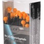 Gelbe LED Kugel-Lichterkette mit 20 Lichtern, batteriebetrieben für Innenräume.