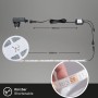 3 m LED-Flexband für Außen, mit Fernbedienung, Farbwechsel und Trafo auf einer Spule.