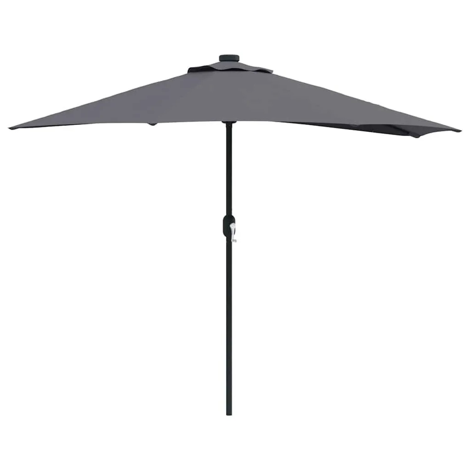 vidaXL Gartenparasol Anthrazit 294 x 150 x 224 cm Stoff 42003269 günstig online kaufen