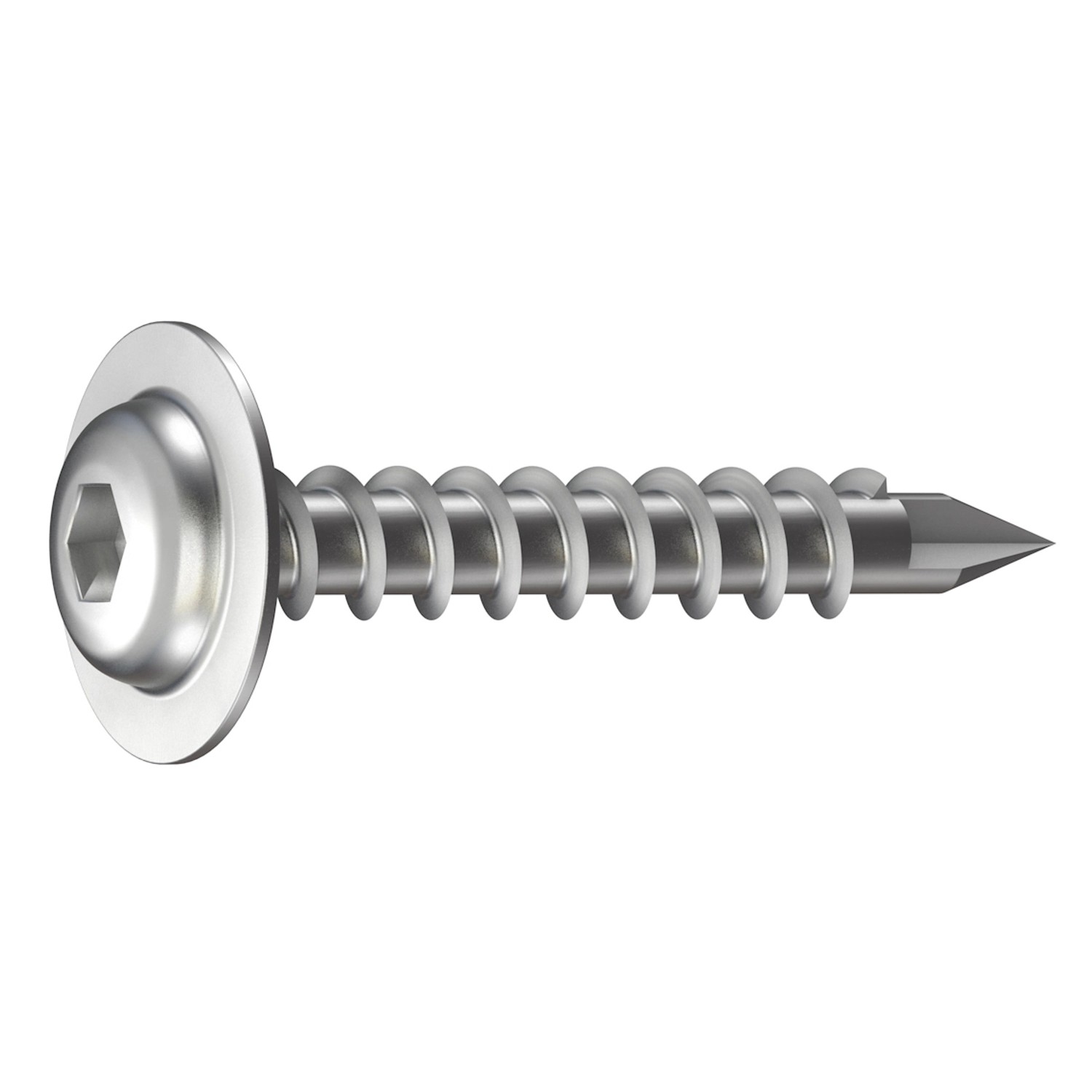Bohrschraube 5,5 mm x 40 mm mit Flansch