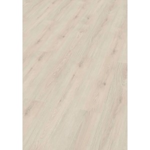 Klebe-Vinylboden Raffaello Oak in heller Eichenoptik. Lange, breite Dielen mit natürlicher Holzmaserung.