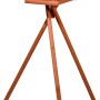 Dobar Vogelhaus Bertram aus Holz mit Ständer, braun, mit Bitumendach. Ideal für Garten und Balkon.