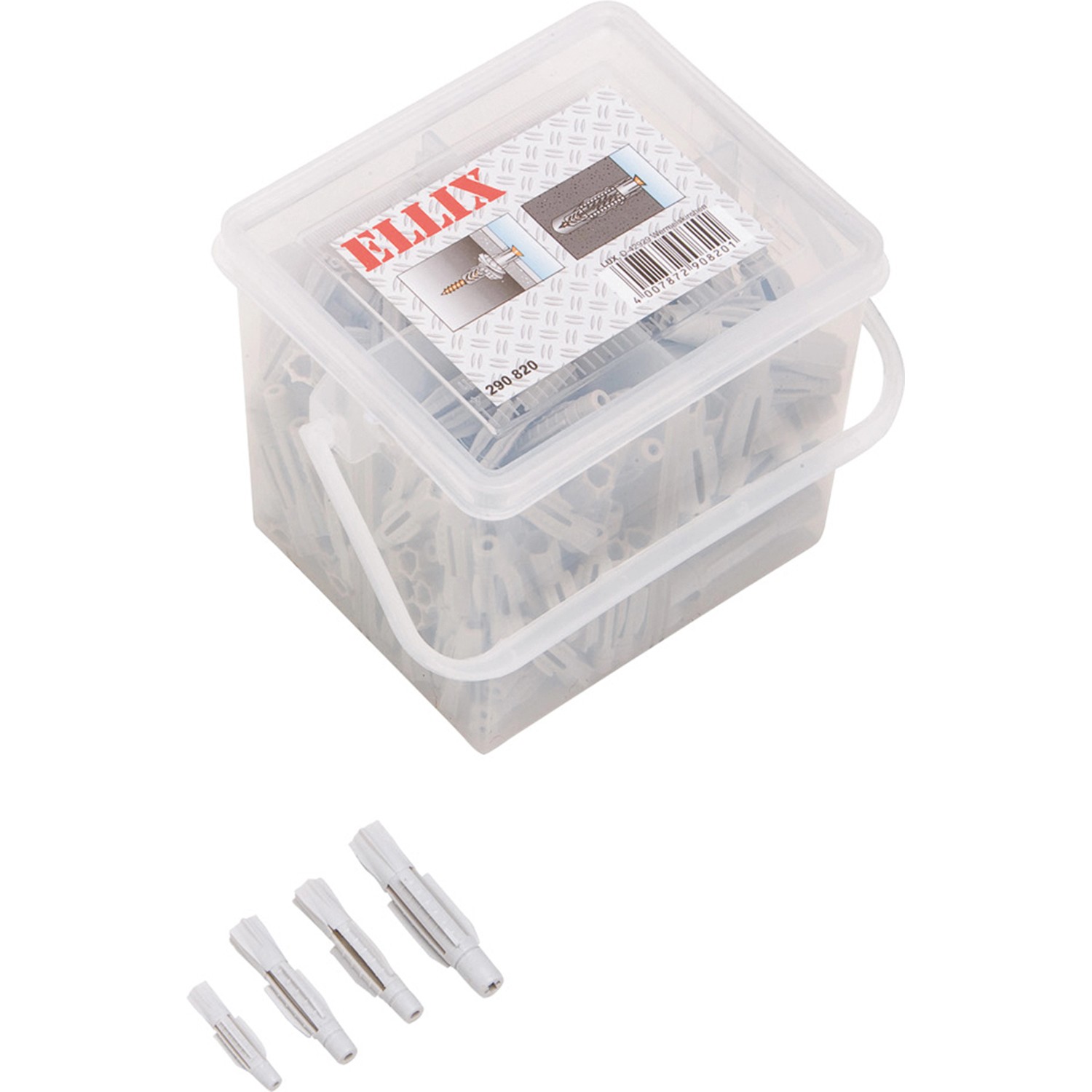 ELLIX Knotendübel-Set 255-teilig