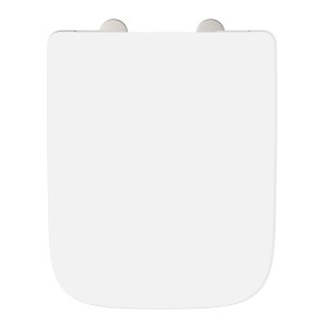 Schütte WC-Sitz E-Form Pro 4 Duroplast mit Absenkautomatik Weiß