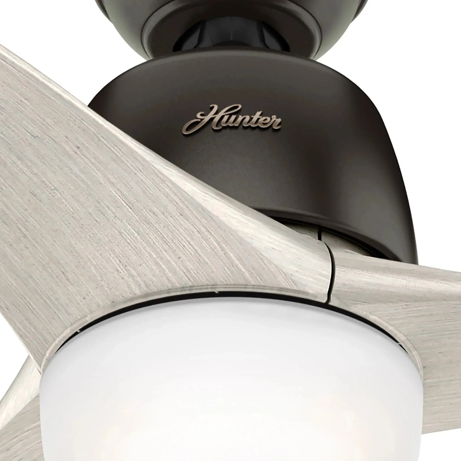 HUNTER Deckenventilator Harmony Bronze mit Beleuchtung und Fernbedienung.