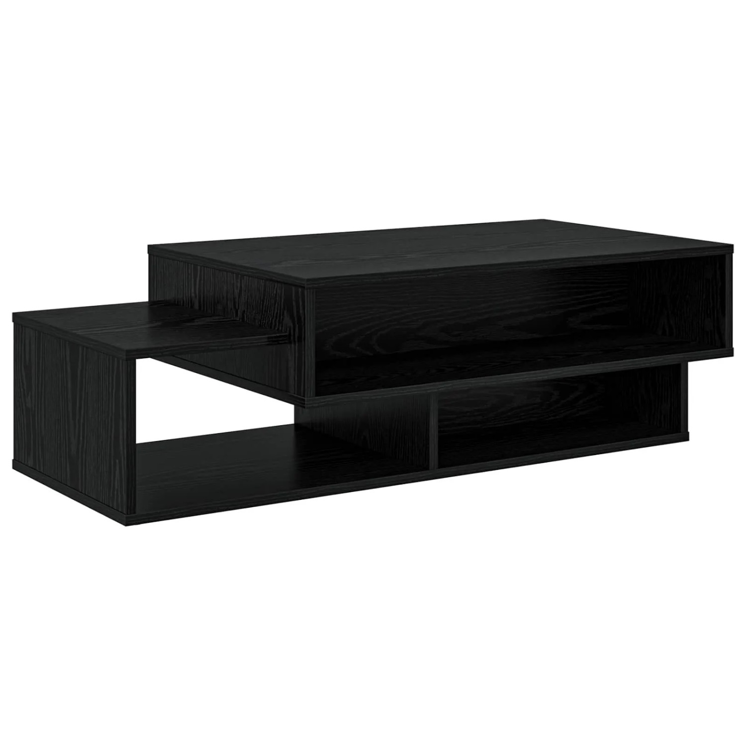 vidaXL Couchtisch Schwarz Eichen-Optik 105 x 50 x 32,5 cm 8000205 günstig online kaufen