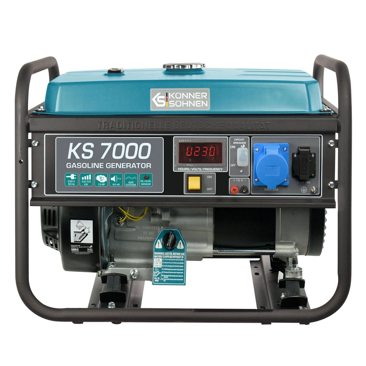 Könner & Söhnen Benzin-Generator KS 7000