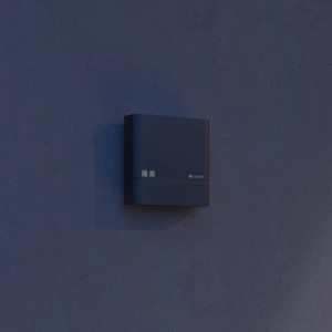 Steinel NightmatiQ Dämmerungsschalter in Anthrazit für automatische Beleuchtung.