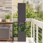 VidaXL Garten Sichtschutz-Leinwand, schwarz, 150cm hoch. Zubehör für Zaunbau und Sichtschutz.