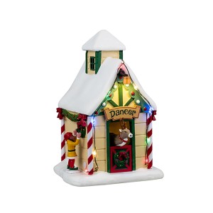 Lemax Tänzerhöhle: Weihnachtsdekoration mit LED-Beleuchtung und AC-Adapter.