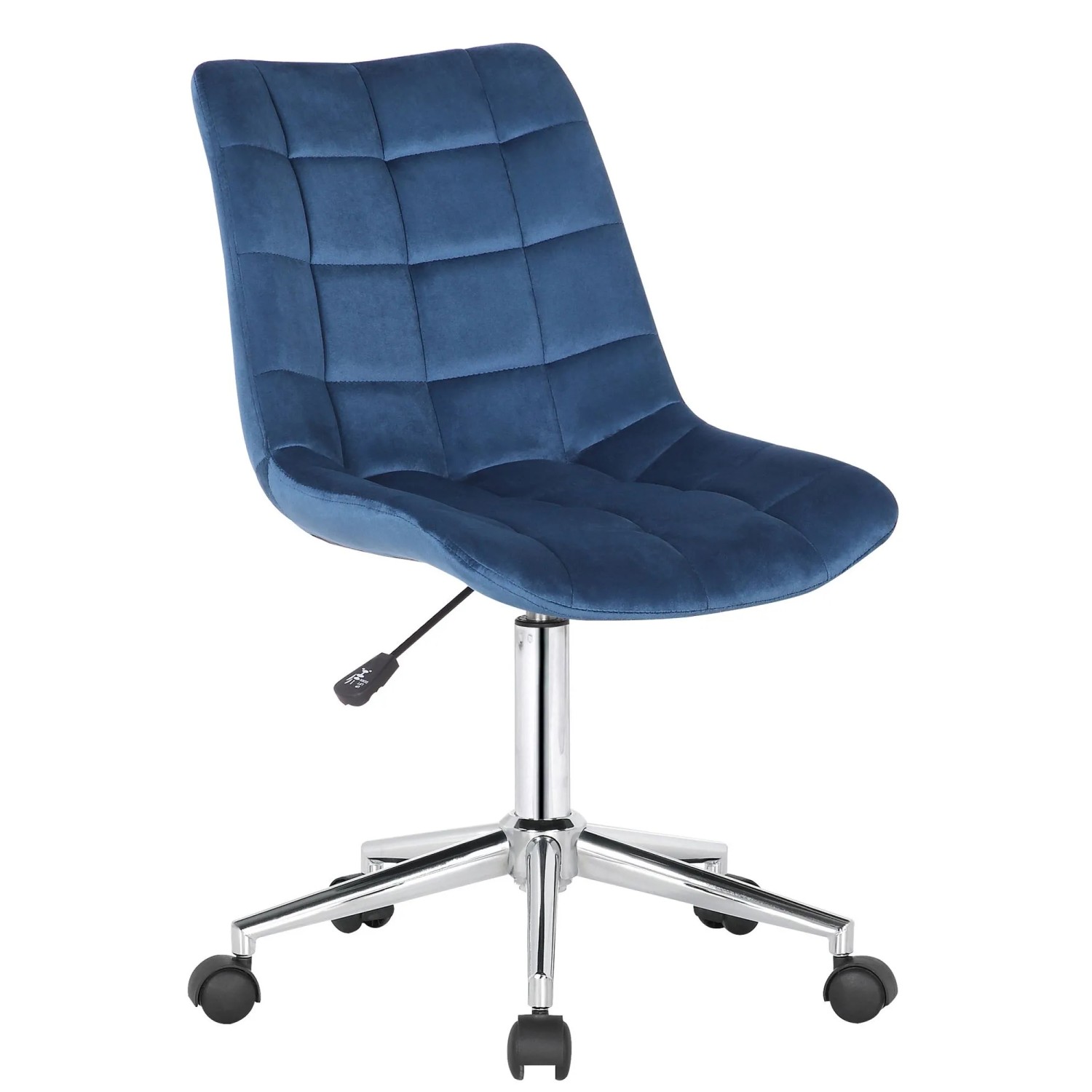 CLP Bürostuhl Medford Samt Blau
