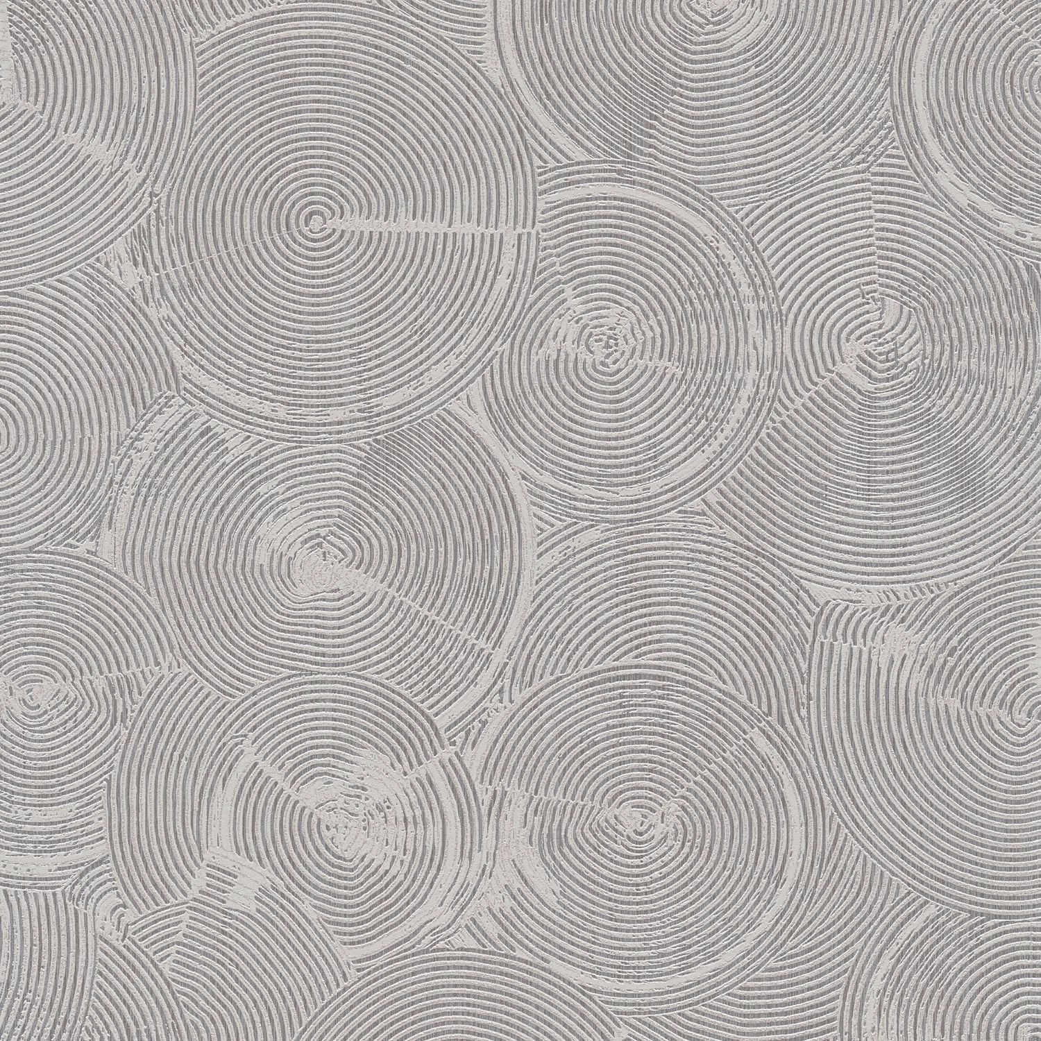 PROFHOME 379002-GU Grafik Tapete Geometrisch Schimmernd Grau Silber 0,53 m günstig online kaufen