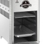 Jamestown Gas-Steakgrill Brad XS: Kompakter Grill mit Edelstahlrost und Fettauffangschale.