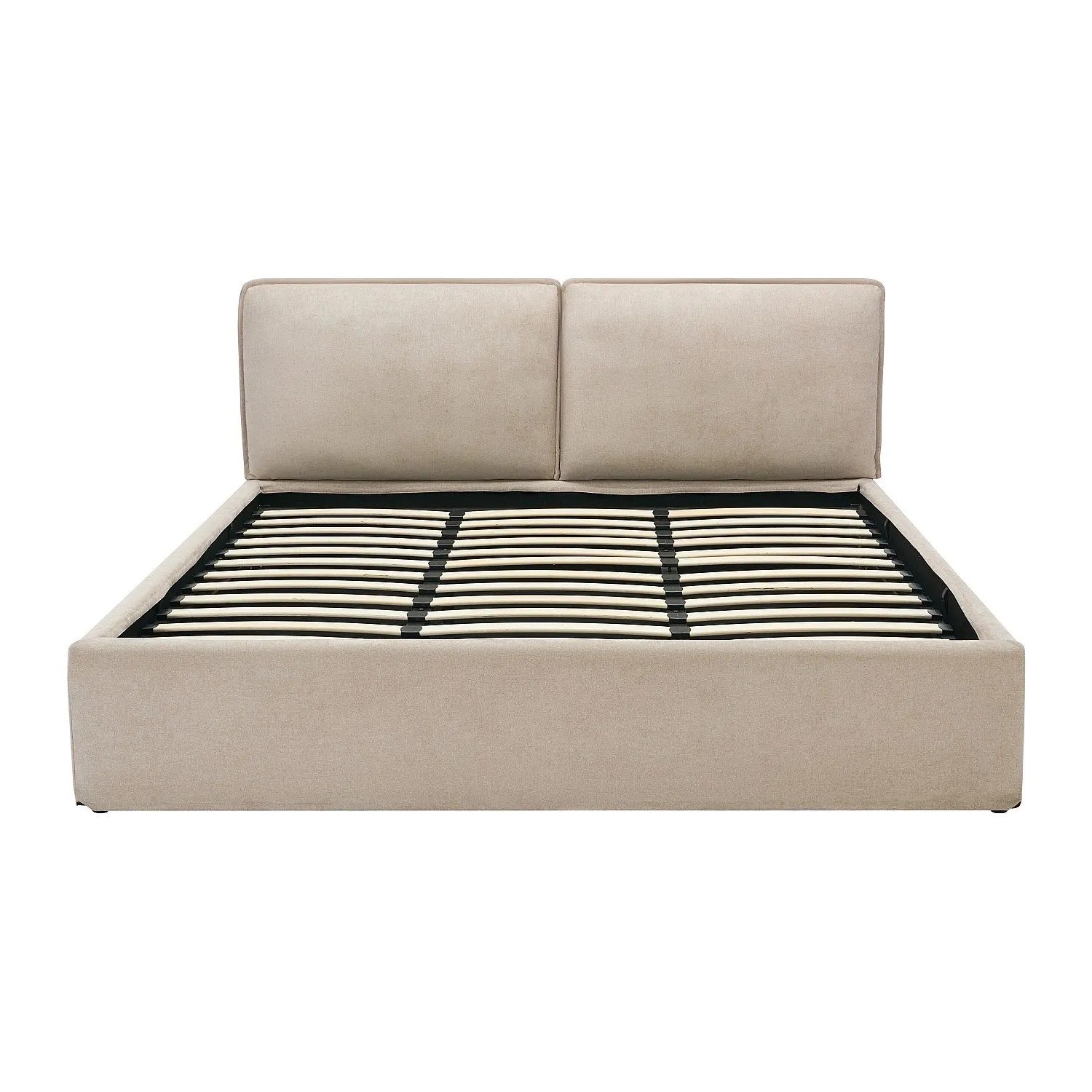 Vente-unique Bett Mit Bettkasten Tenese Beige 193 cm