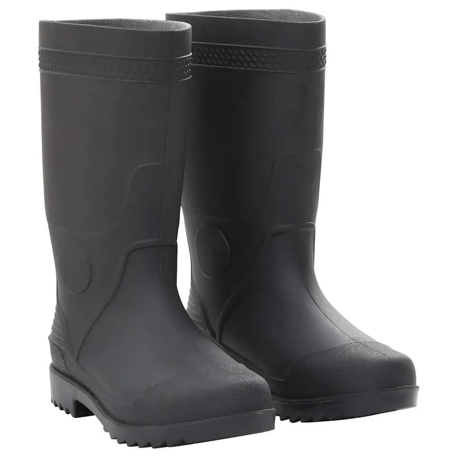 vidaXL Gummistiefel Schwarz Größe 38 PVC 137605