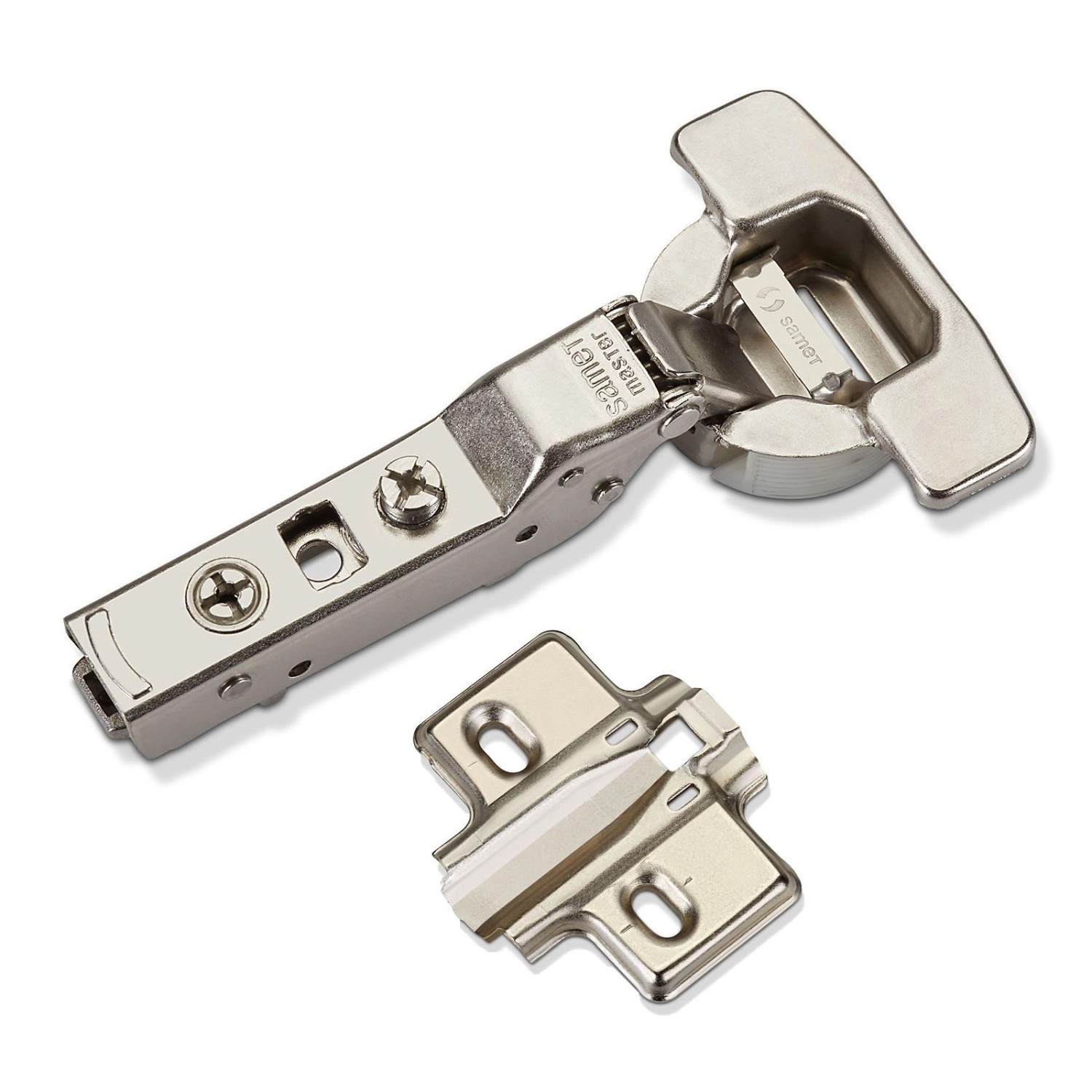 SOTECH MASTER TOOLLESS Topfband T45 Mittelanschlag 110 Grad mit Langlochverstellung