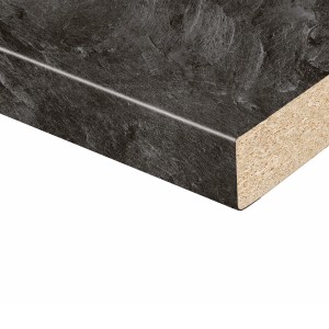 Kaindl Arbeitsplatte in Schieferoptik, 60 cm breit, 3,8 cm stark. Küchenarbeitsplatte als Meterware.