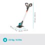 Gardena Akku-Trimmer EasyCut 23/18V P4A solo, Akku-Rasentrimmer mit RotorCut-System, ohne Akku/Ladegerät.
