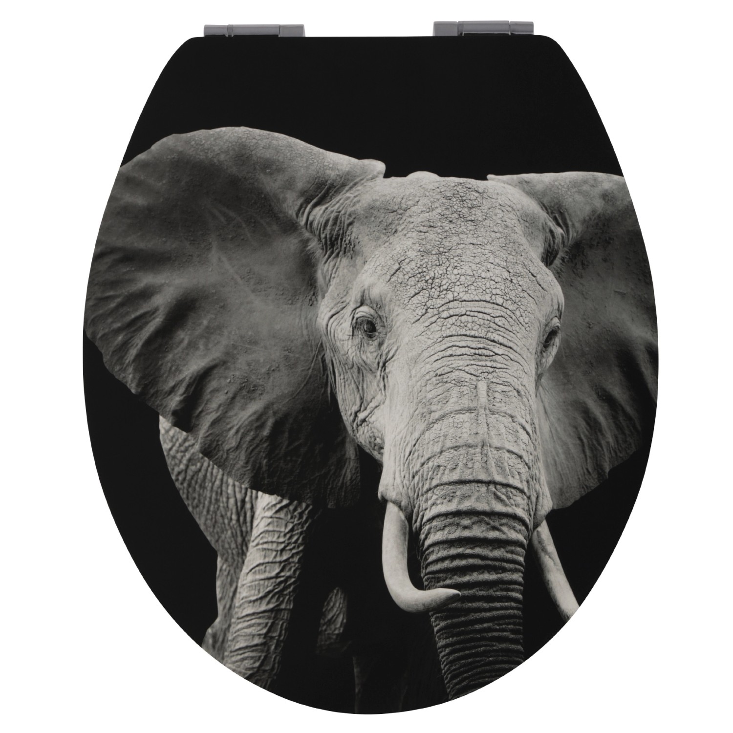 Sitzplatz WC-Sitz Motiv Elefant mit Absenkautomatik