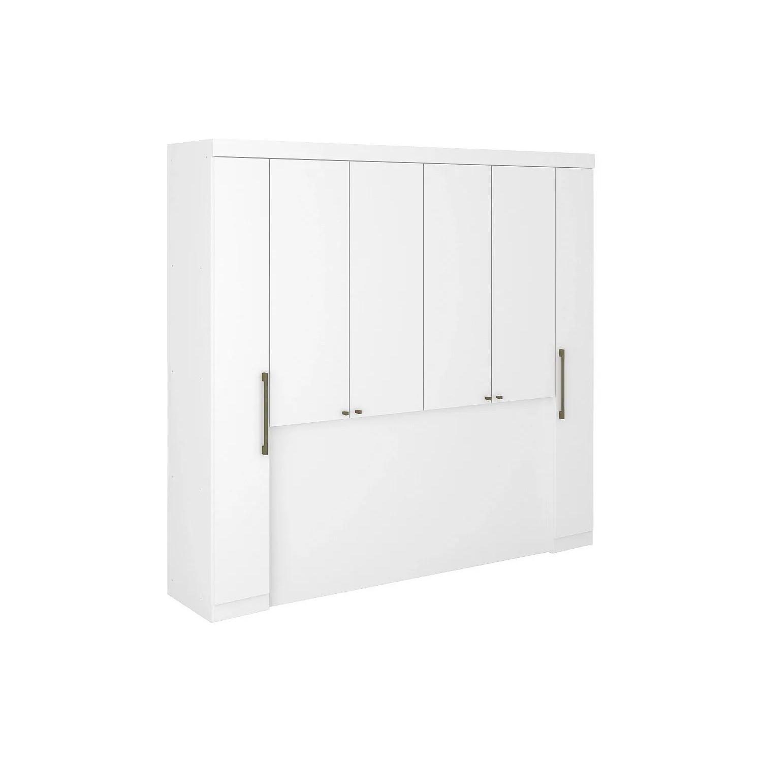 Vente-unique Bettbrücke Antero Weiß 206 cm