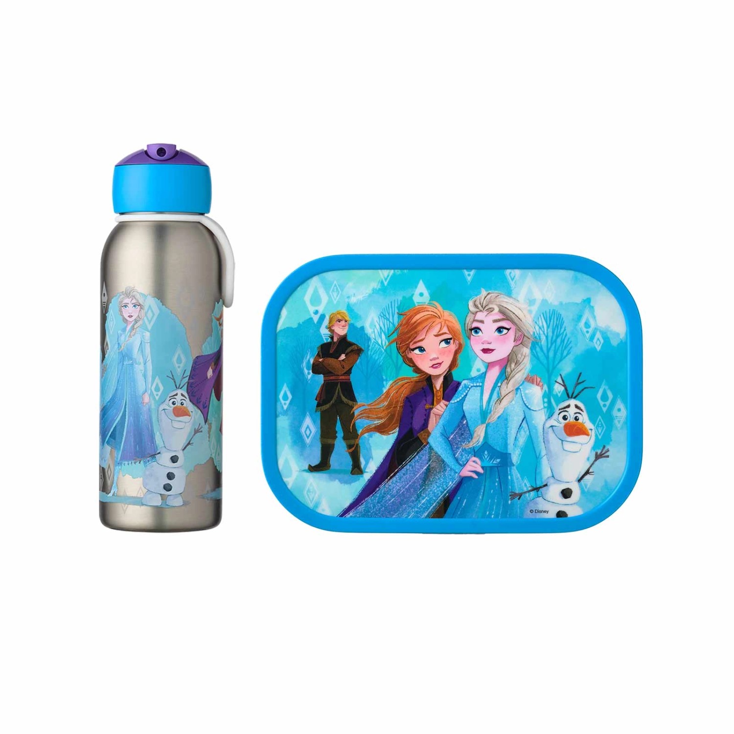 Mepal Campus Lunchset 2-teilig aus Thermoflasche und Brotdose Frozen