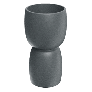 Prosperplast Blumentopf Duala Schmal Ø 30 cm x 54 cm Granit