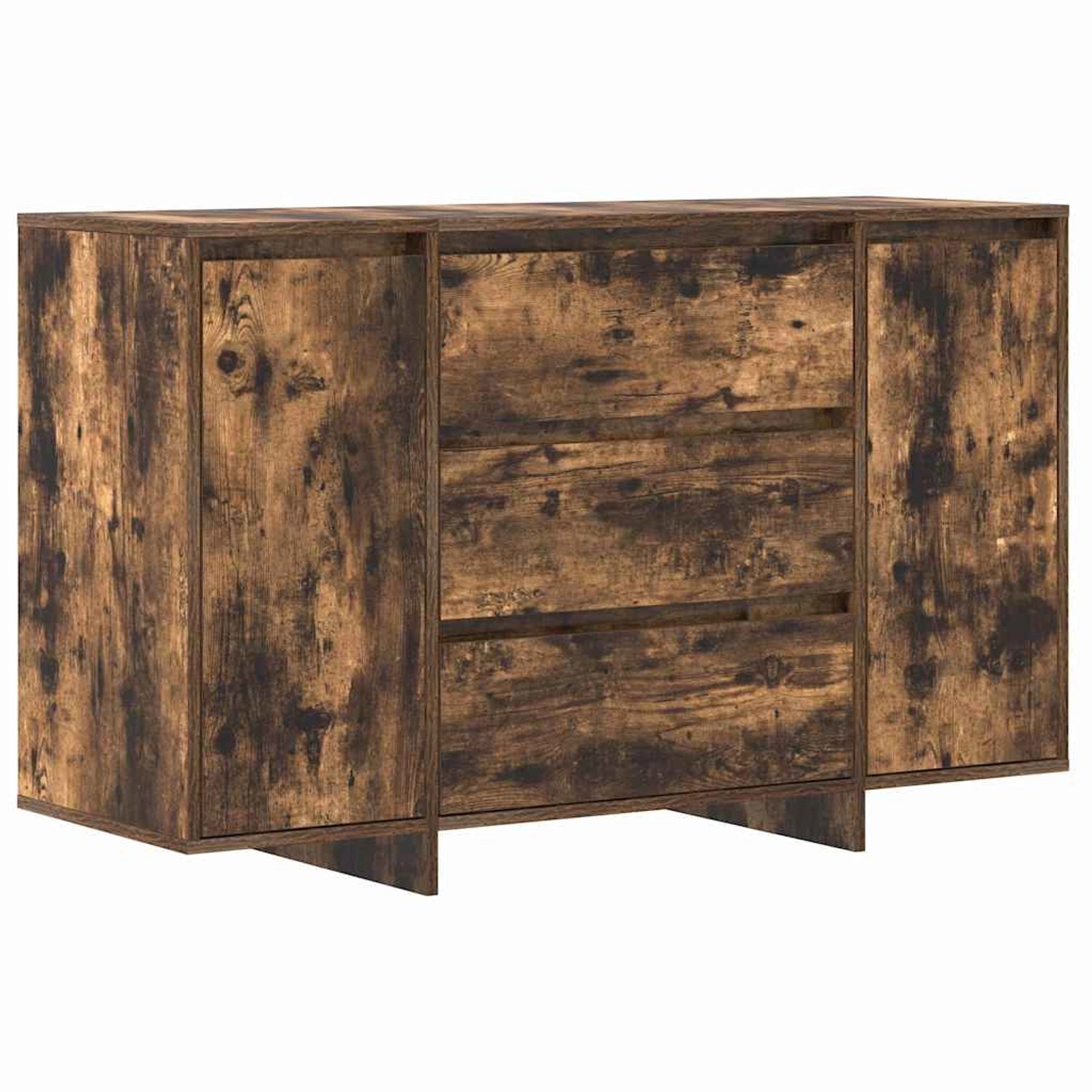 vidaXL Sideboard Räuchereiche 120 x 41 x 75 cm Holzwerkstoff 3333910