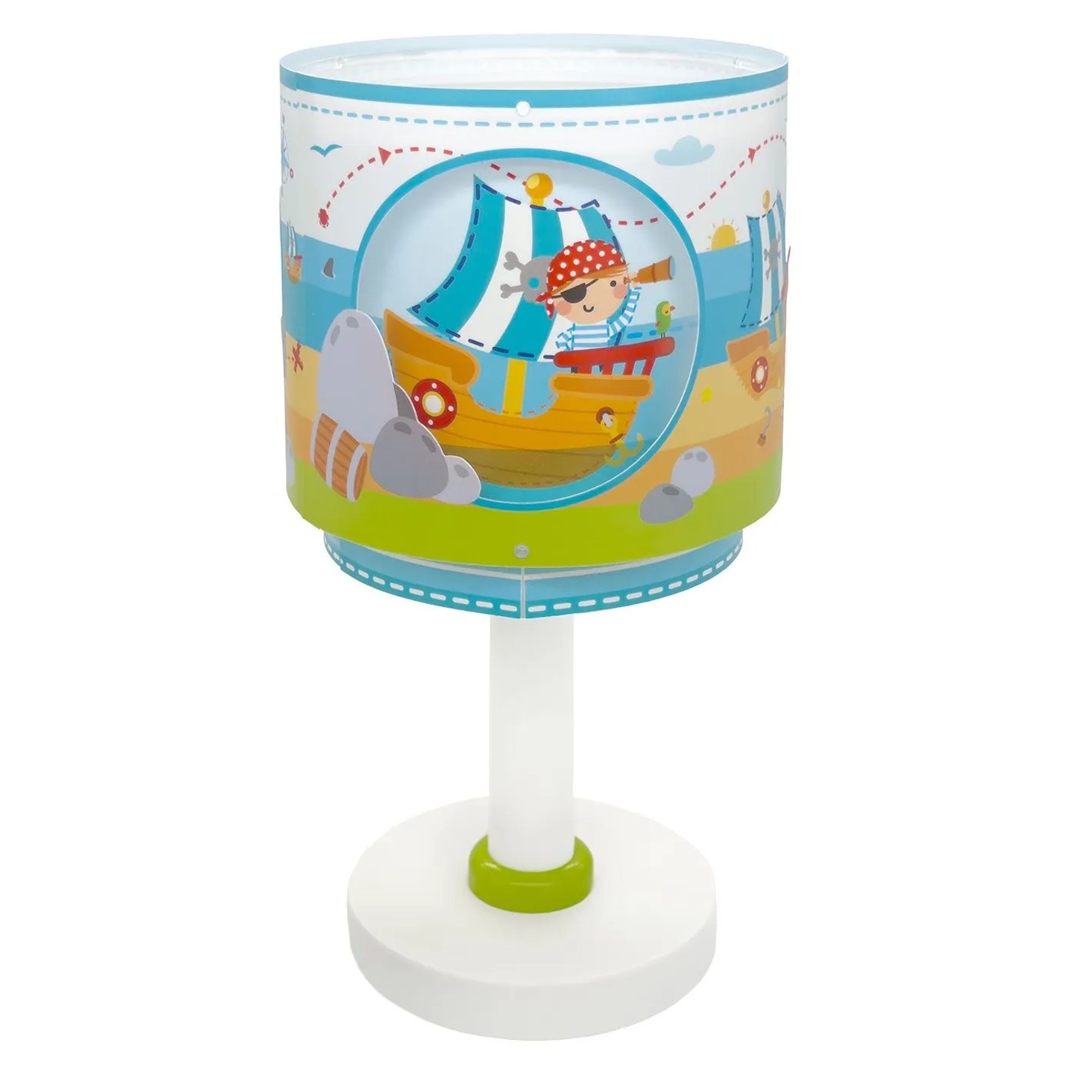 Dalber KinderTischlampe Pirateninsel
