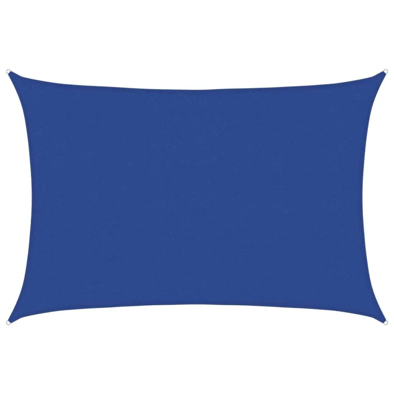 Furnicato Sonnensegel 160 G M² Rechteckig Blau 4x6 M Hdpe