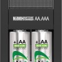 Energizer Mini Ladegerät mit 2 AA 2000 mAh Akkus zum Aufladen von Batterien & Akkus.