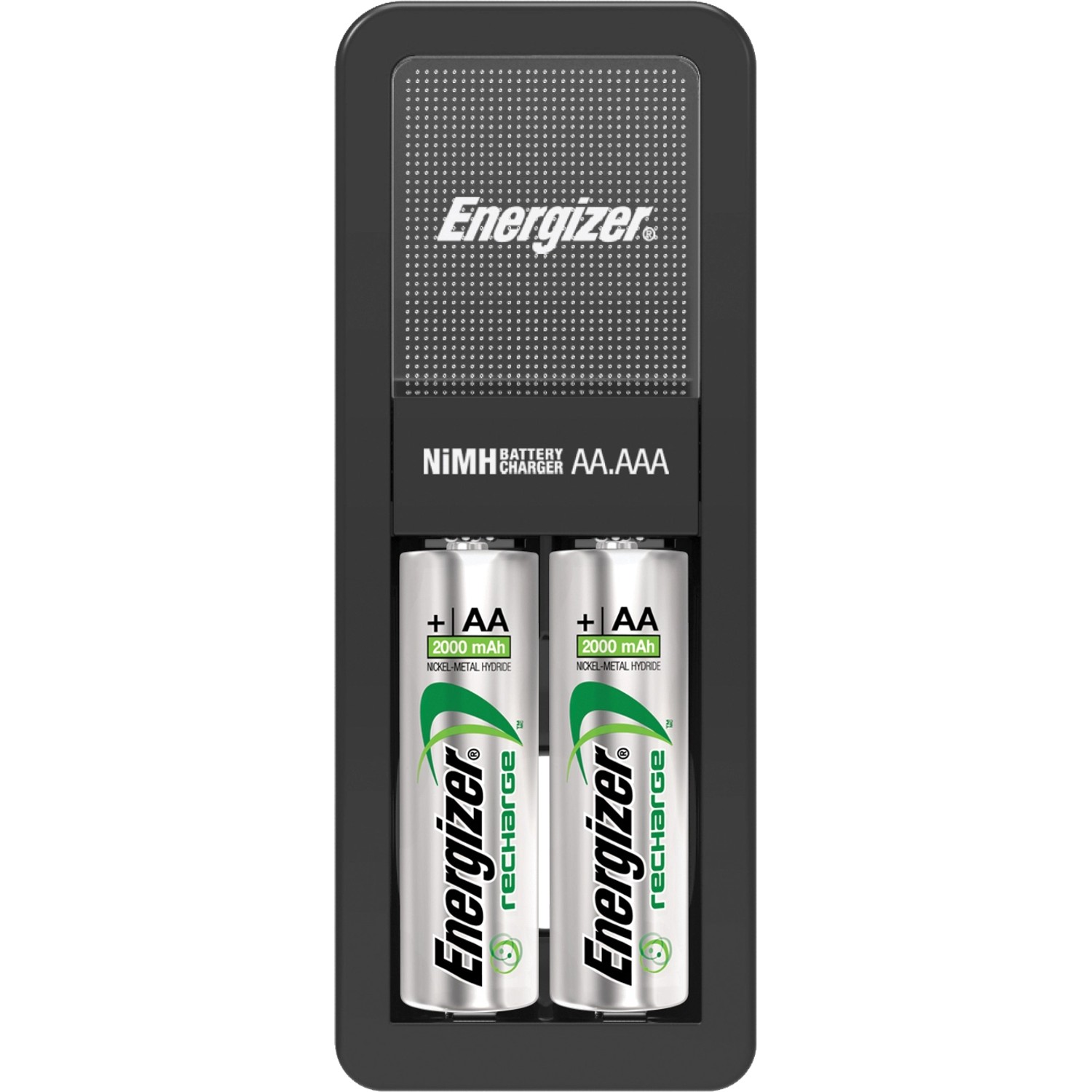 Energizer NiMH-Akku-Ladegerät Mini 2xAA 2000 mAh Akkus inkl.