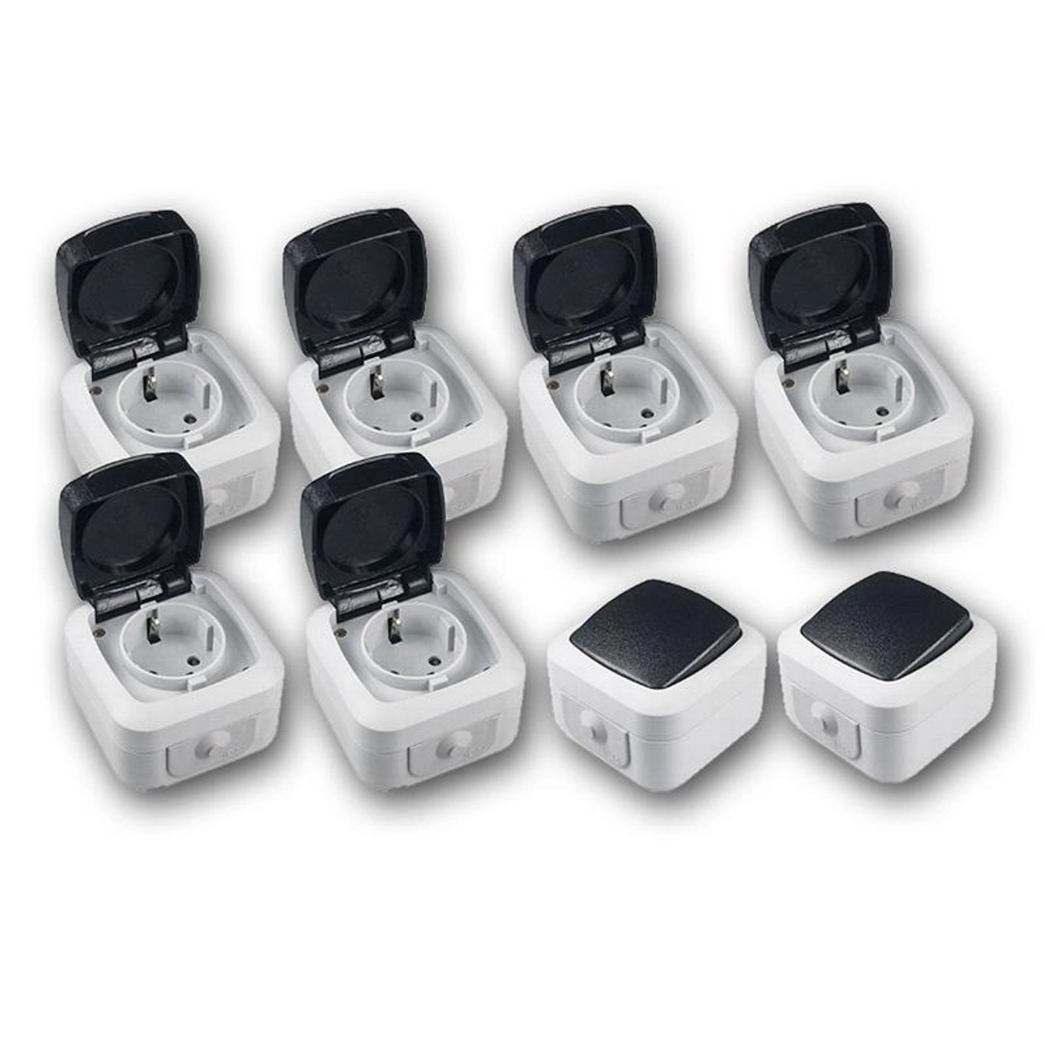 Thumbnail - ChiliTec Feuchtraum Starter Kit 8-Teilig IP44 250V