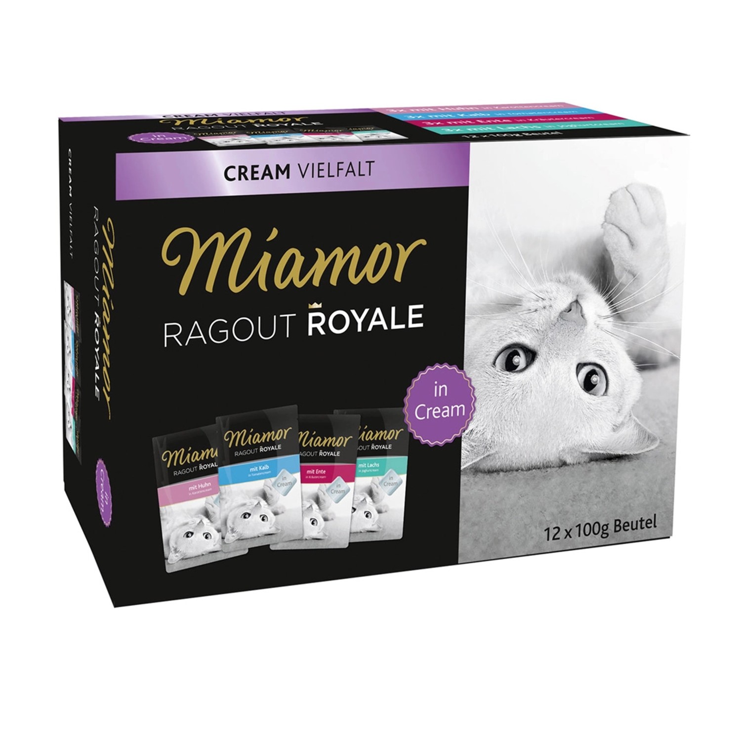 Miamor Ragout Royal Cream Vielfalt 12 x 100 g