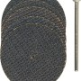 Proxxon Gewebetrennscheiben Set, 5 Stück 38mm Trennscheiben mit Träger für Miniaturwerkzeuge.