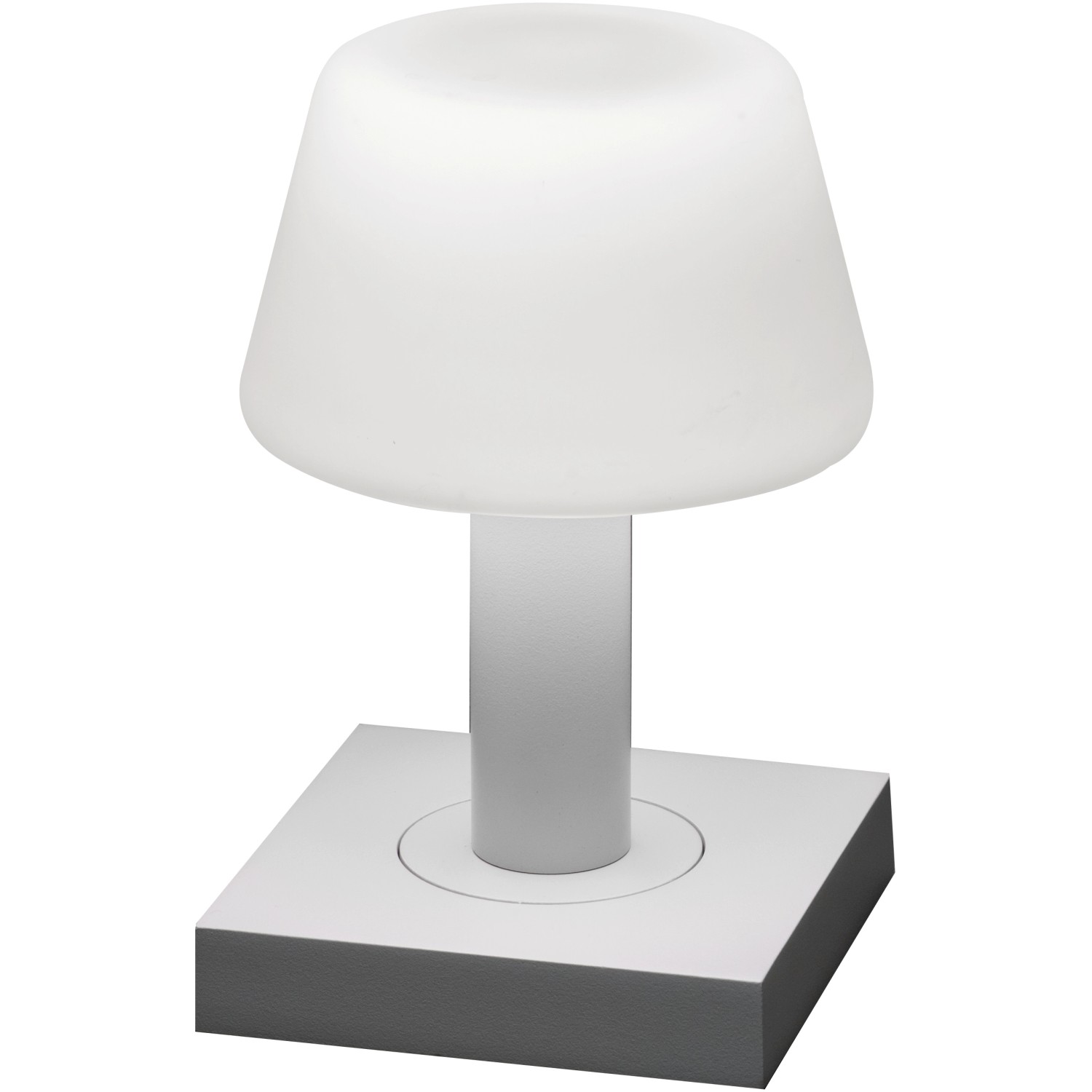 Konstsmide LED-Designer-Tischleuchte Monaco Weiß 19 cm x 12,5 cm 12,5 cm