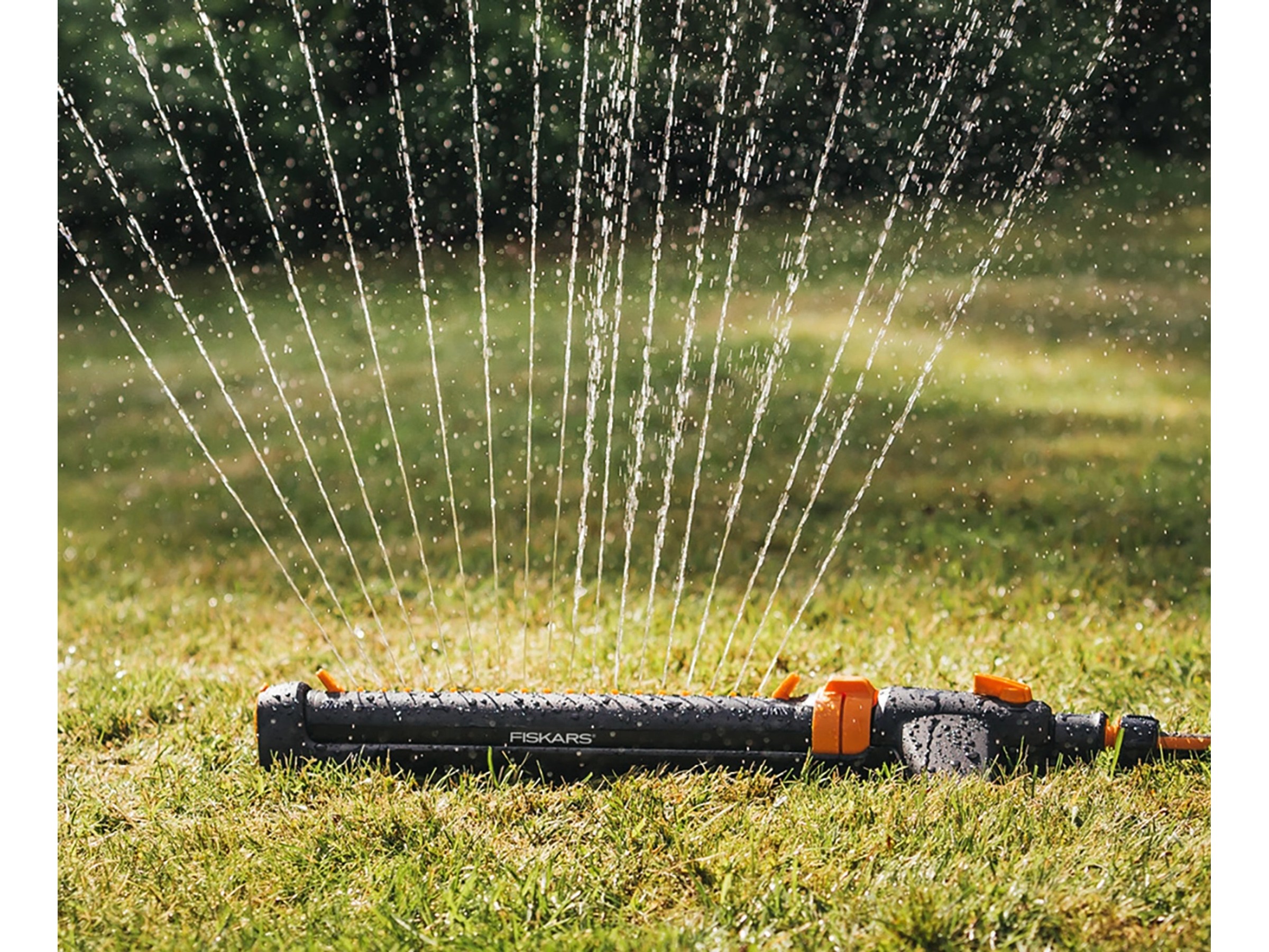 Rasensprenger Set – 2 Oszillierende Sprinkler Für Gleichmäßige Bewässerung