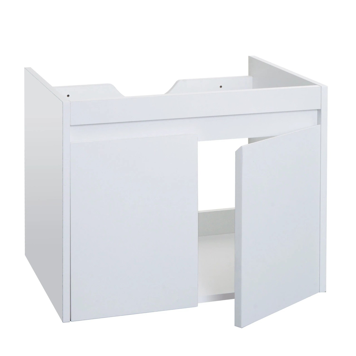 MCW Waschbeckenunterschrank L86 Weiß