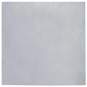 vidaXL Kunstfell Hasen Teppich Olite Grau 120 x 120 cm Polyester 42021685