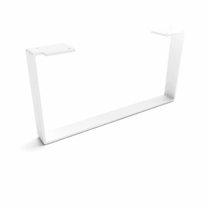 HEVVA Möbelbein LUXEMBURG 20 cm Hoch 40 cm Tief 1 Fuß Weiß