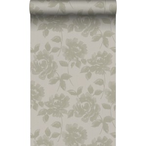 Origin Wallcoverings Tapete Rosen Hellbraun 53 cm x 10.05 m