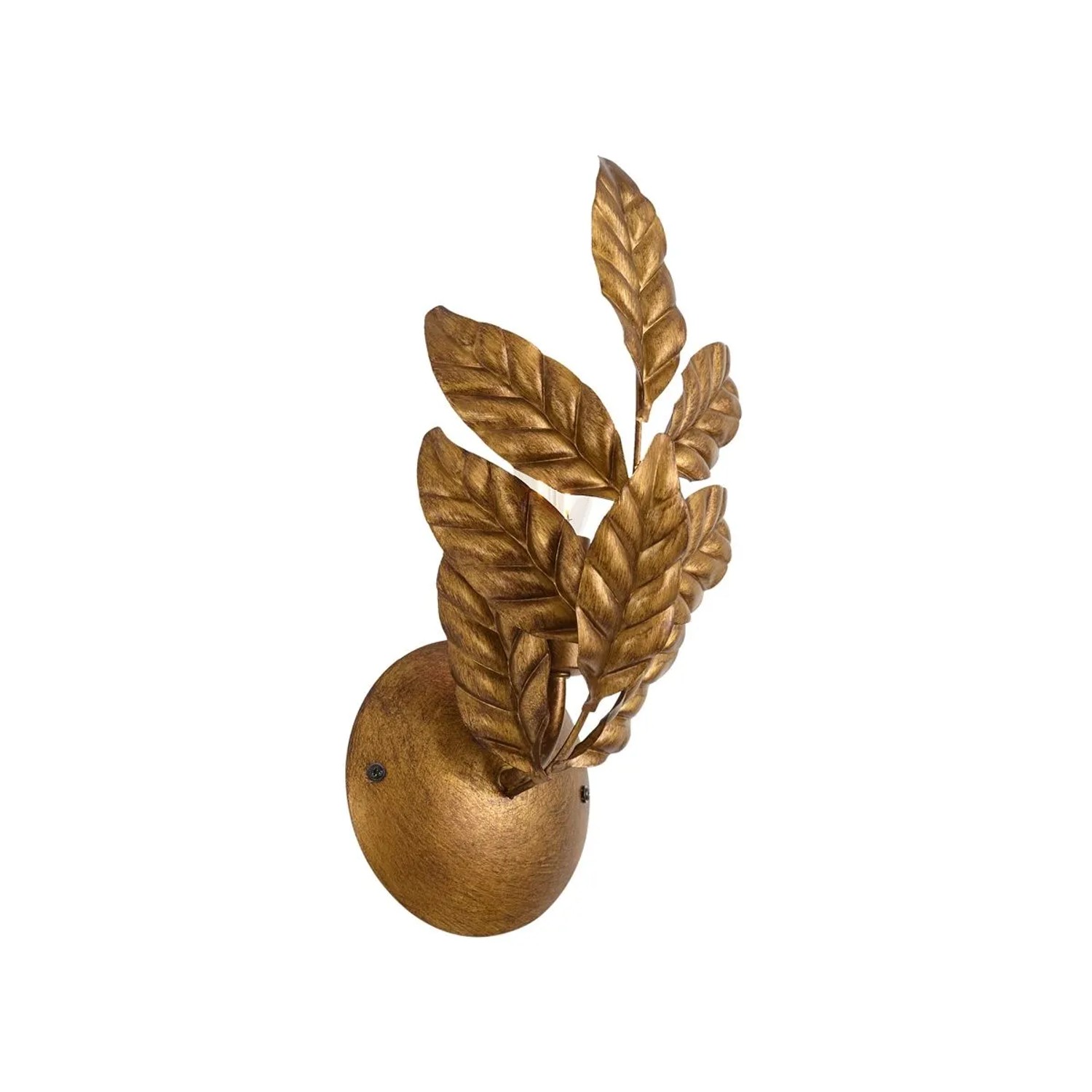 QAZQA Art Deco Wandleuchte AntikGold Linden